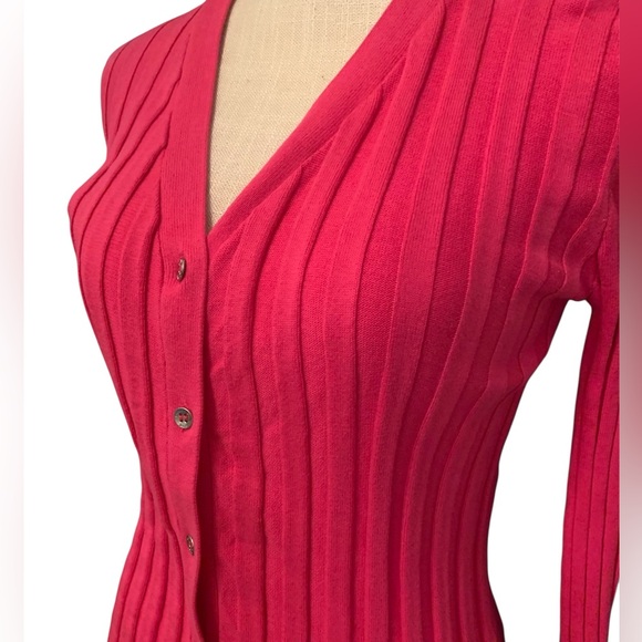 Calvin Klein Jeans Sweaters - ❤️CALVIN KLEIN HOT PINK BUTTON DOWN CARDIGAN❤️EXCELLENT CONDITION!